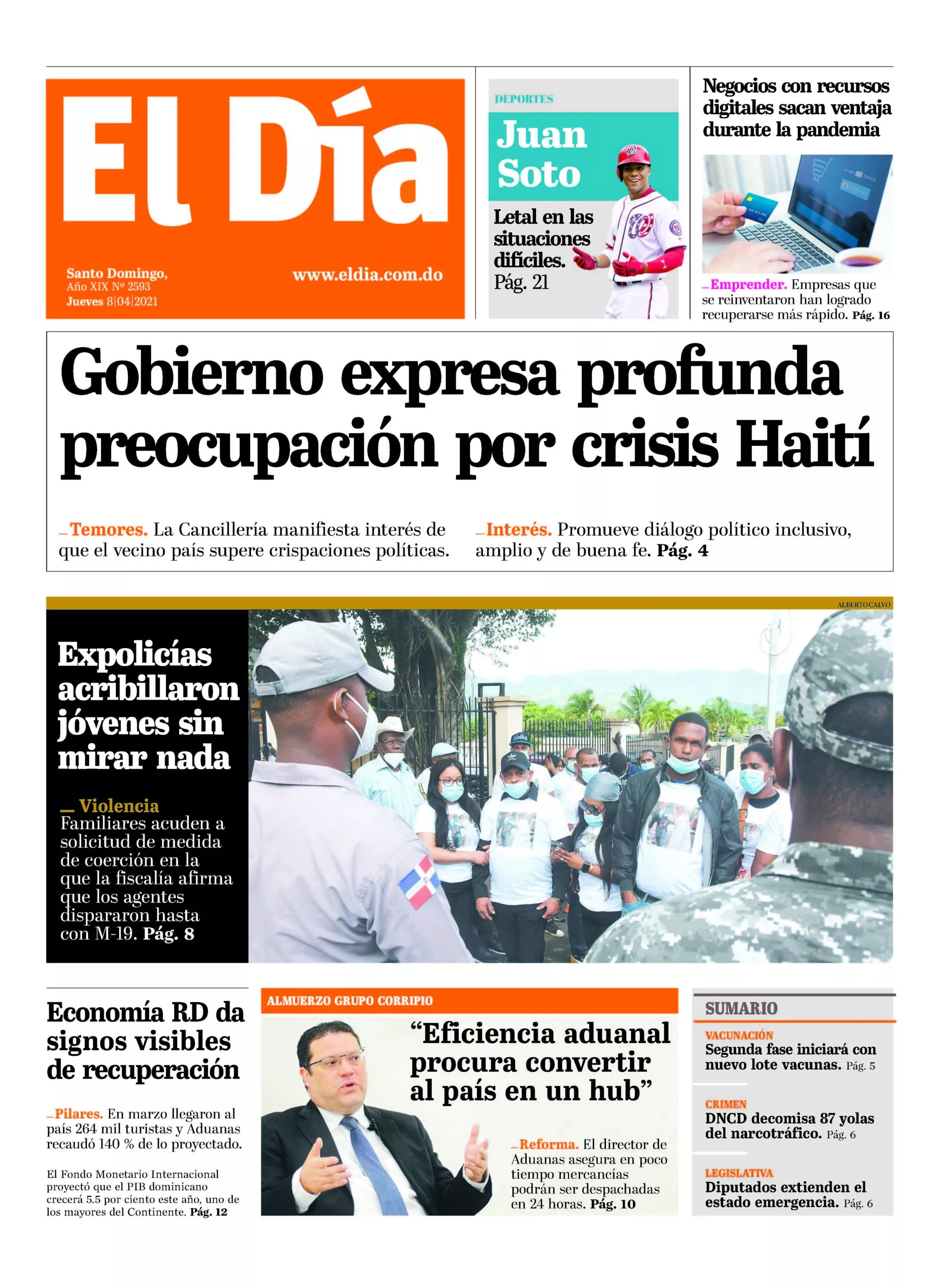 Portada impresa