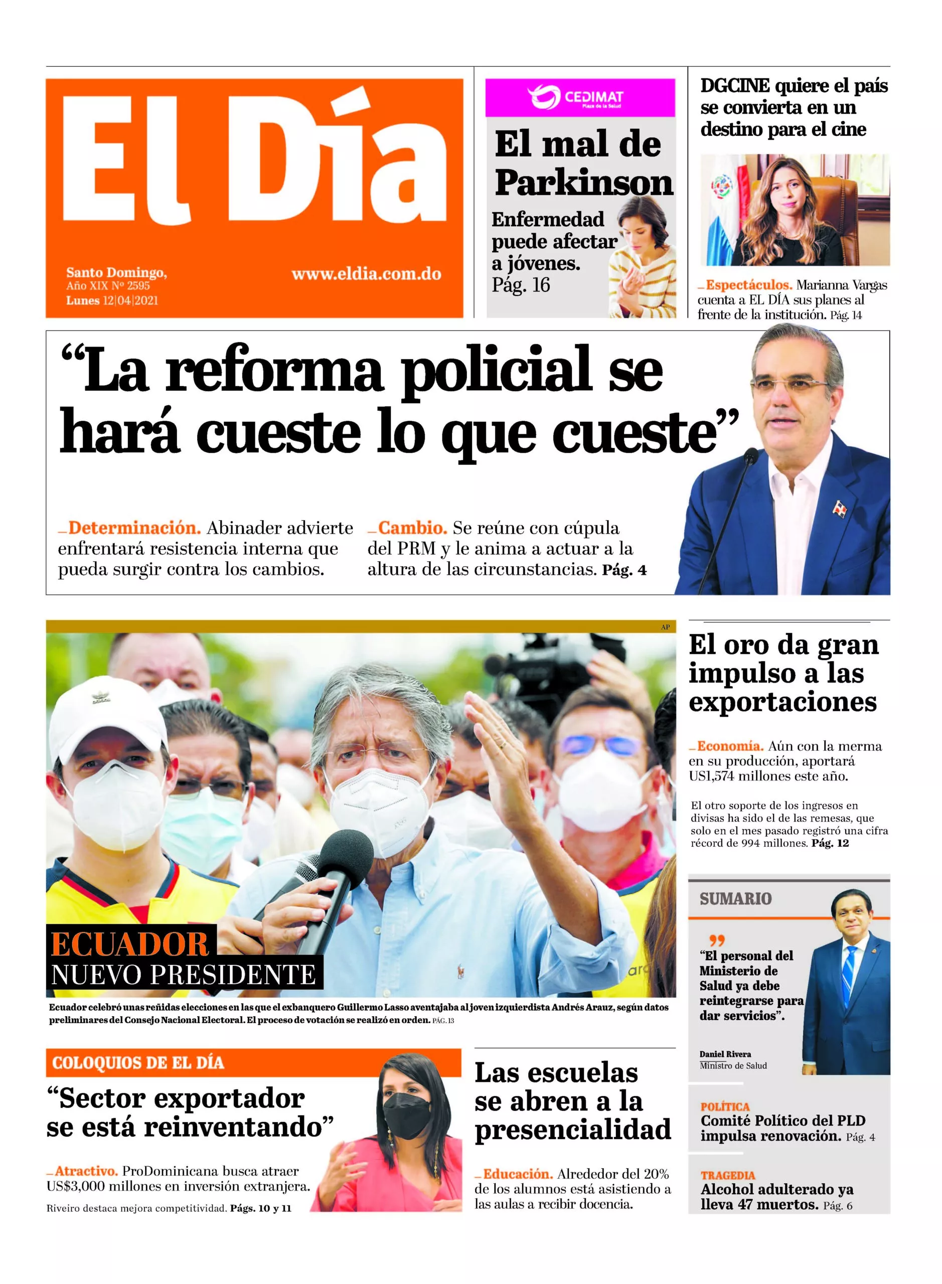Portada impresa
