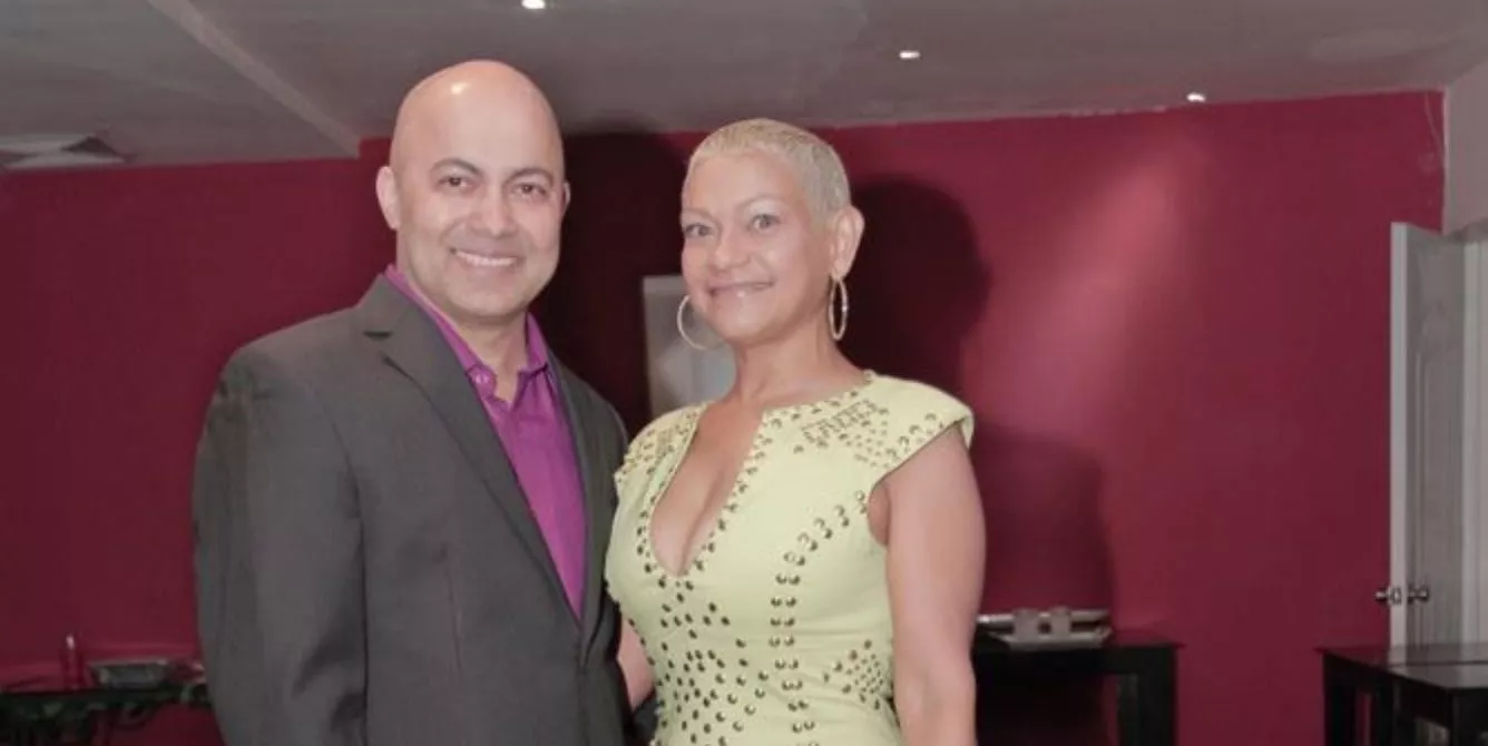 Dominick Liriano y Diurka Díaz.