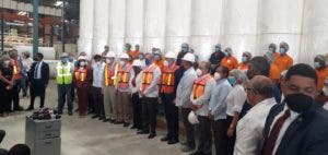 Presidente Abinader recorre instalaciones Parque Industrial de SDO