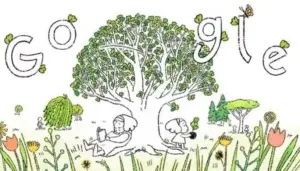 Google celebra el Día de la Tierra con un doodle artístico