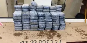 Ocupan 118 kilos de cocaína en embarcación próximo a Punta Caucedo