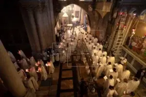 Jerusalén celebra otro Jueves Santo en pandemia, pero con cierta normalidad