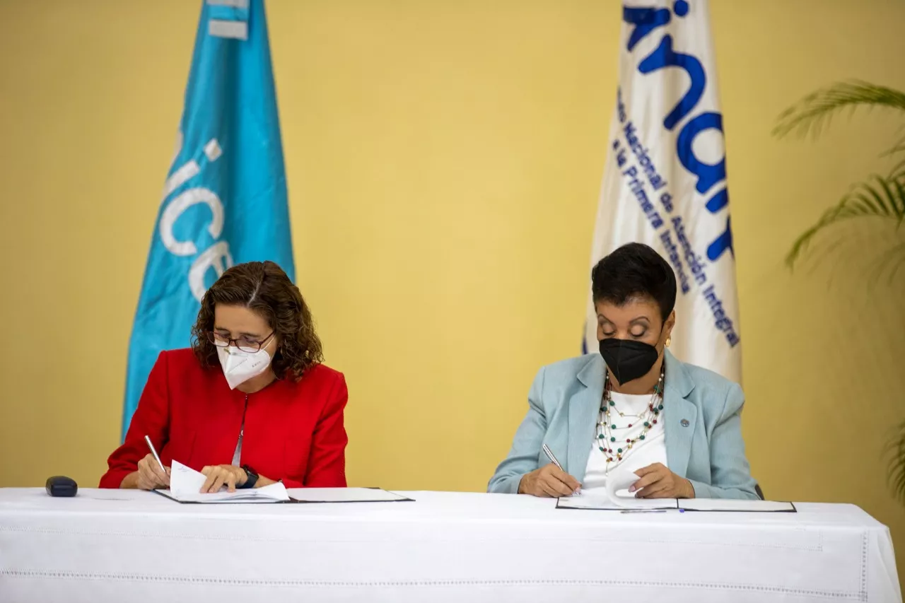 UNICEF y el Inaipi acuerdan trabajar para la reducción de la desnutrición aguda