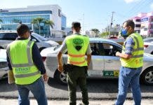 INTRANT supervisa distanciamiento físico en transporte público