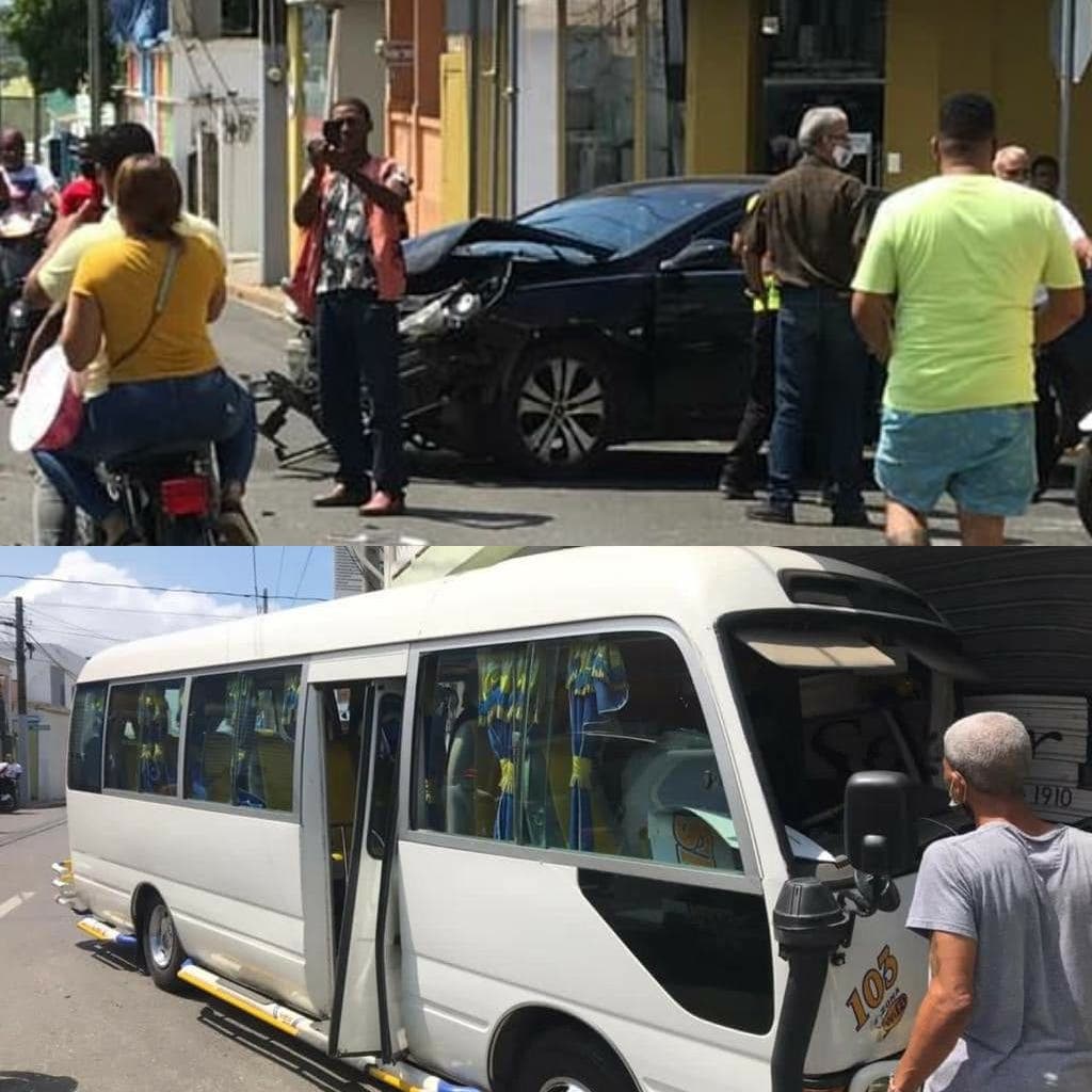 Accidente de tránsito deja dos heridos de gravedad en Puerto Plata