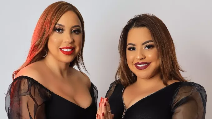 Alejandrina Mejía y Gardenia Espino