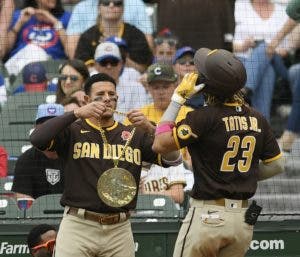 Fernando Tatis Jr. batea el jonrón 16;   Polanco y Andújar la sacan