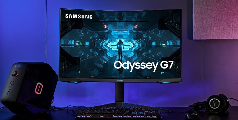 Samsung lanza su monitores curvos