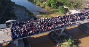 La verja fronteriza con Haití va  por 23 kilómetros de extensión