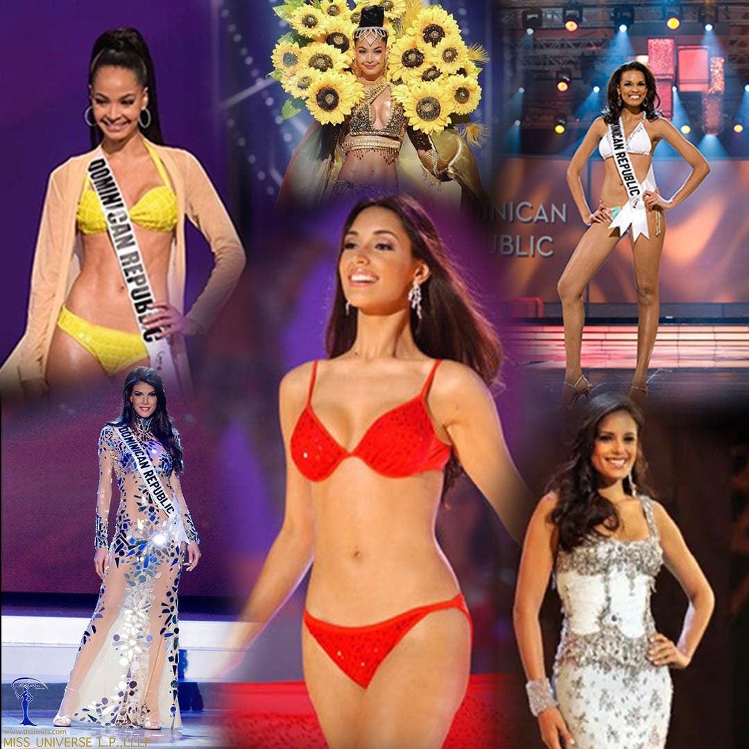 Tan solo cinco dominicanas han logrado entrar al top 5 en el Miss Universo