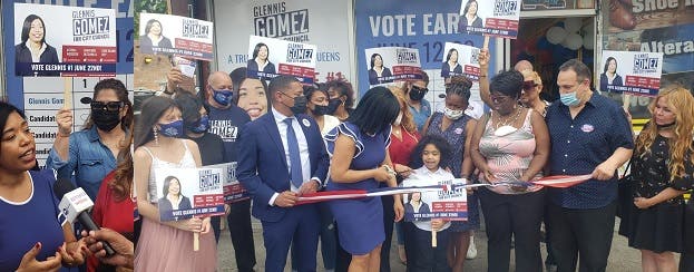 Dominicana aspira concejal por Queens inaugura su comando de campaña
