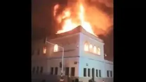 Protestas en Colombia: incendian el Palacio de Justicia de Tuluá