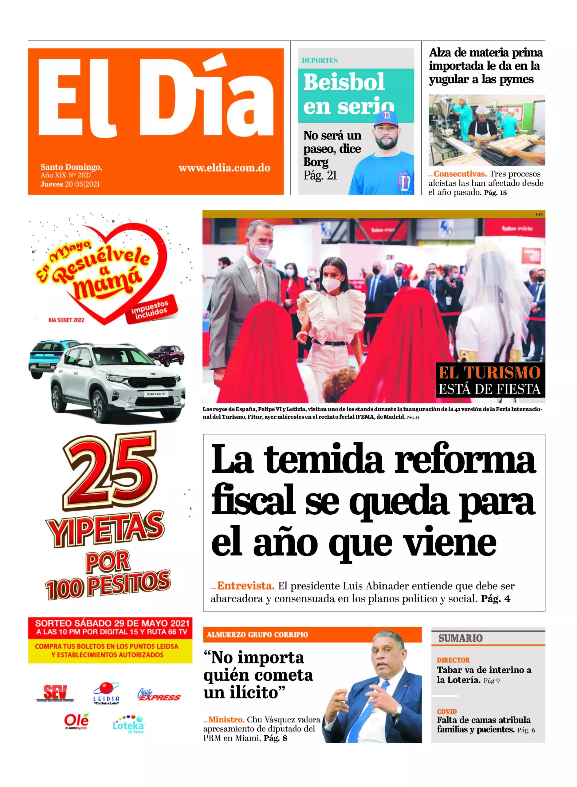 Portada impresa