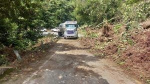 Obras Públicas habilita tránsito en la carretera Casabito-Constanza tras derrumbes