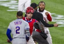 Relevista Alvarado de Filis suspendido 3 juegos por pelea con Mets