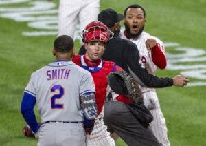 Relevista Alvarado de Filis suspendido 3 juegos por pelea con Mets