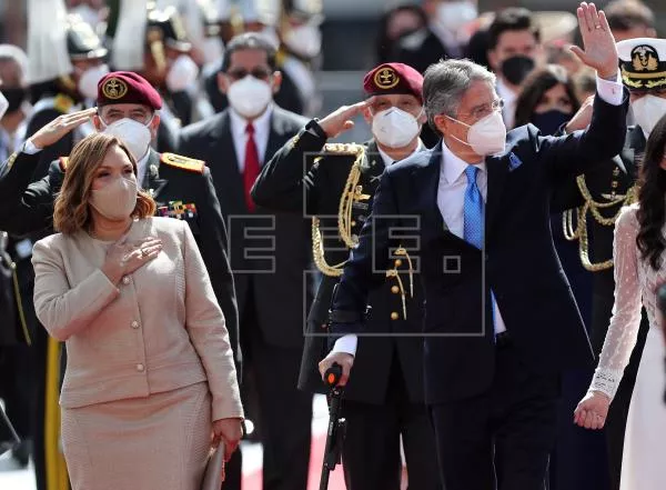 Comienza ceremonia de investidura del presidente de Ecuador Guillermo Lasso