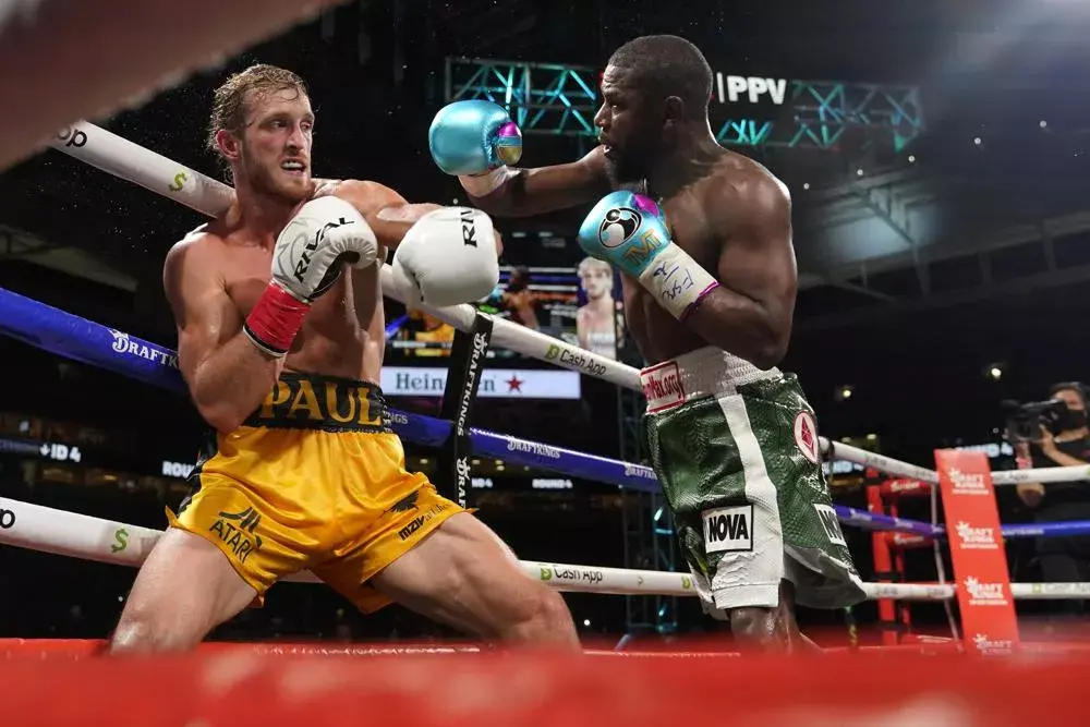 Floyd Mayweather Jr. no pudo derrotar a Logan Paul