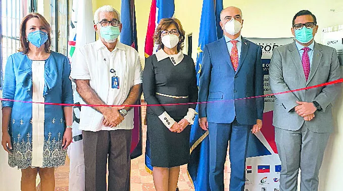 Alba Díaz, Selvido Candelaria, Olaya Dotel, Gianluca Grippa y Cristian Hernández.