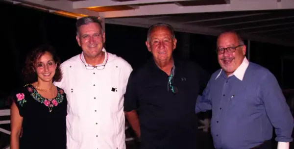 Stephany Bayger Michael Espino, Jorge Bauger y Victor Peña.