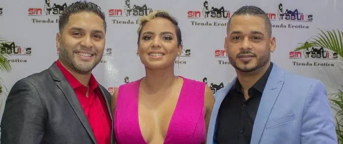 Kennidy Andeliz, Rosa Marte y Joan De Asis.