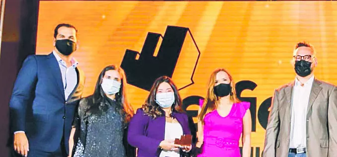 Freddy Jana, Patricia Otero, Nicole Mejía, Paola Cardona y José Andrés Pichardo.