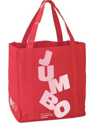 Jumbo presenta bolsa reusable para clientes