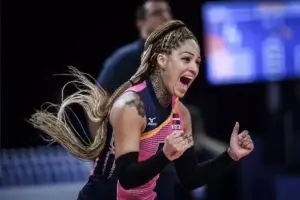 Brenda Castillo termina el 2023 como la mejor jugadora de voleibol del mundo