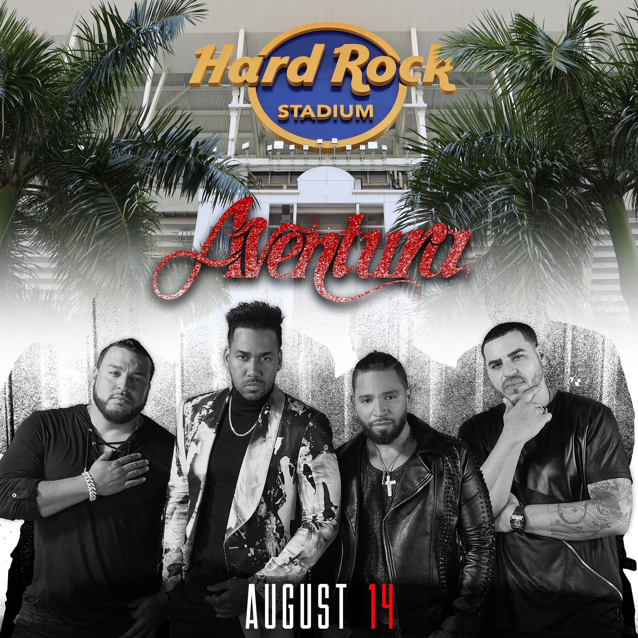 El último concierto de Aventura será en Miami el 14 de agosto