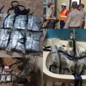 Hallan 6 paquetes de cocaína en barco mercante surto en muelle comercial de Puerto Plata