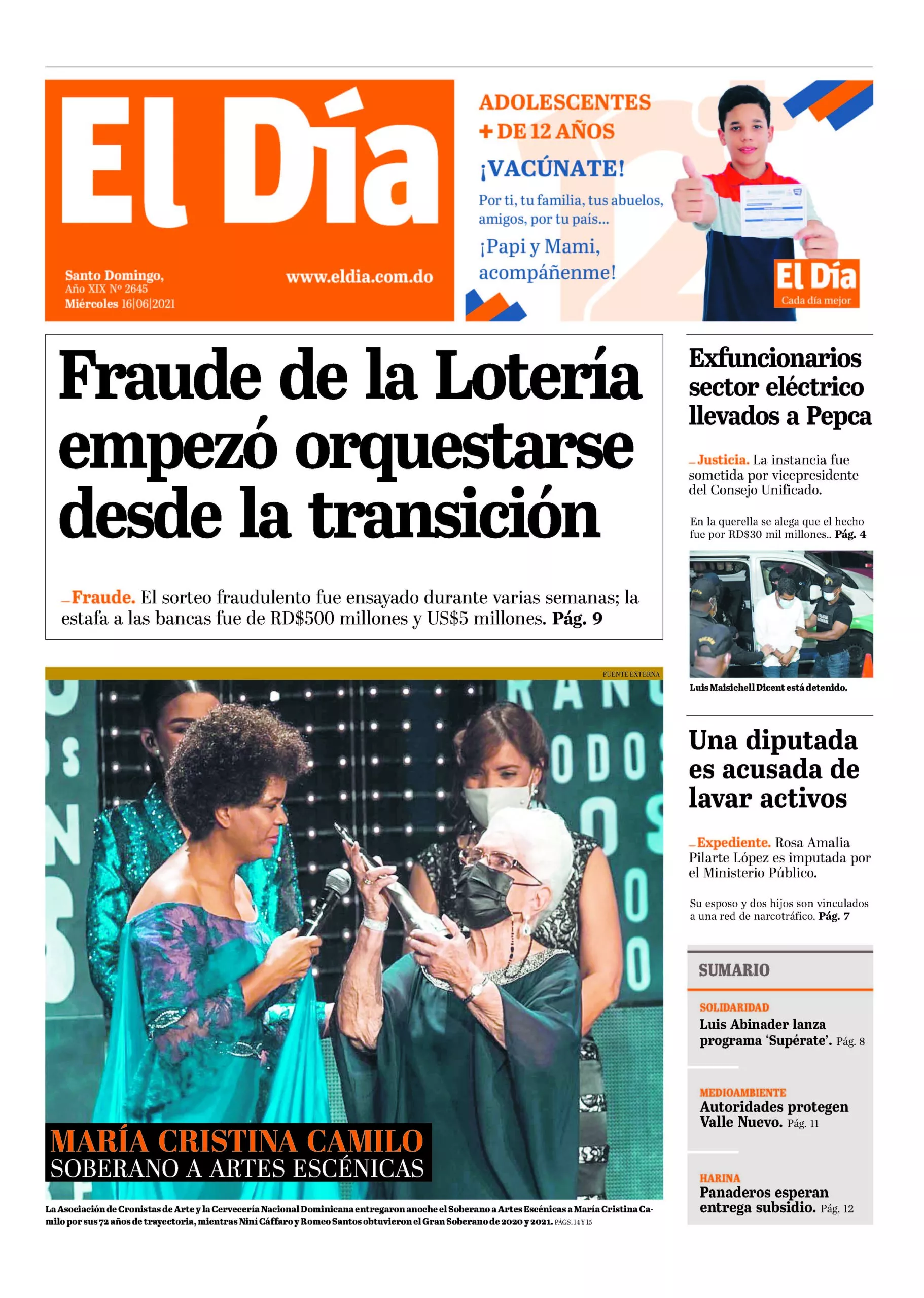 Portada impresa