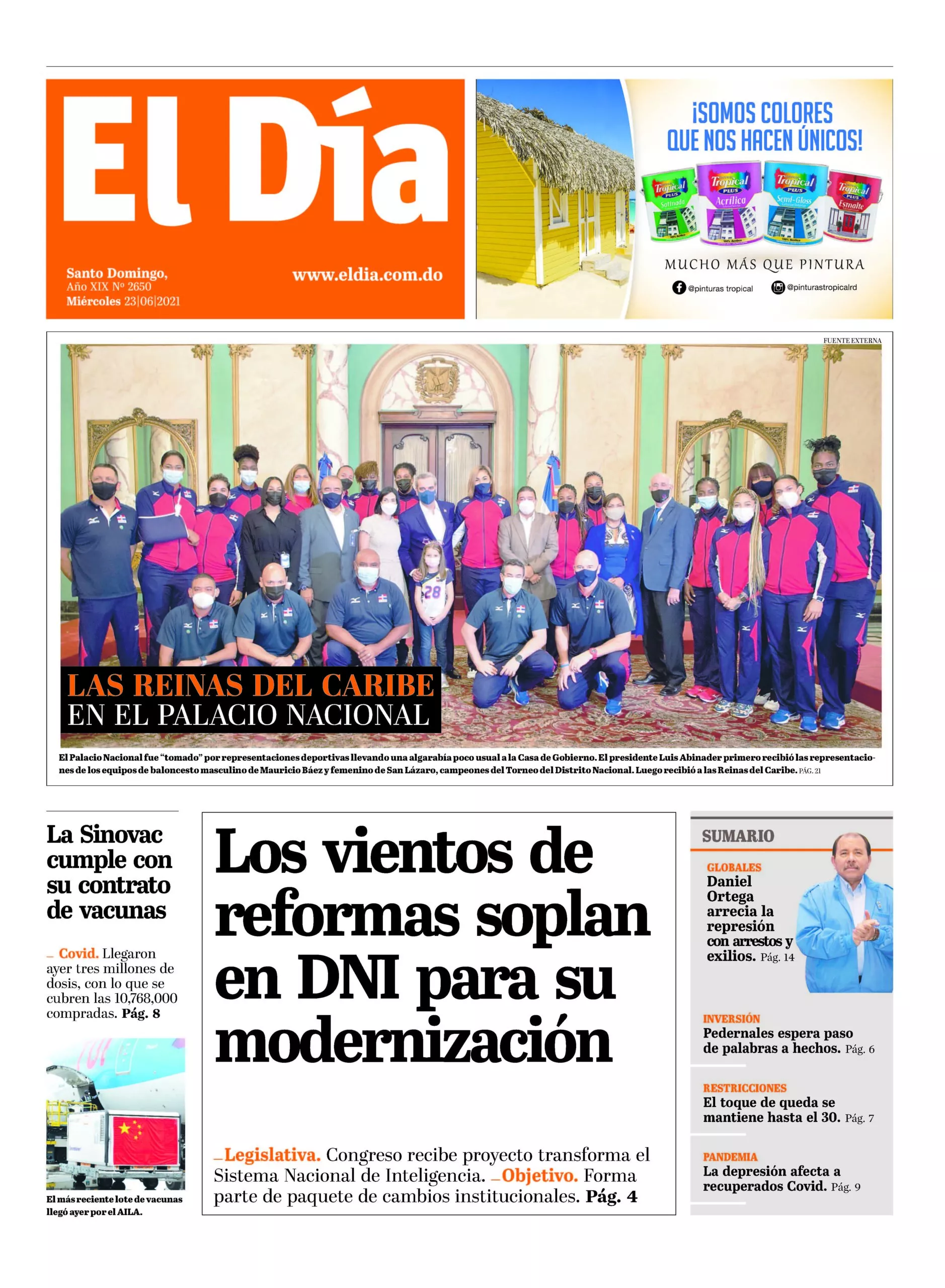 Portada impresa