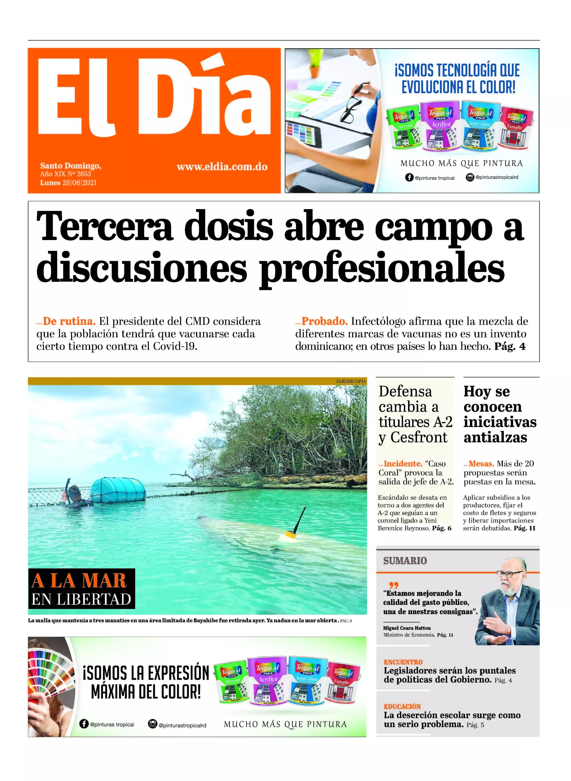 Portada impresa