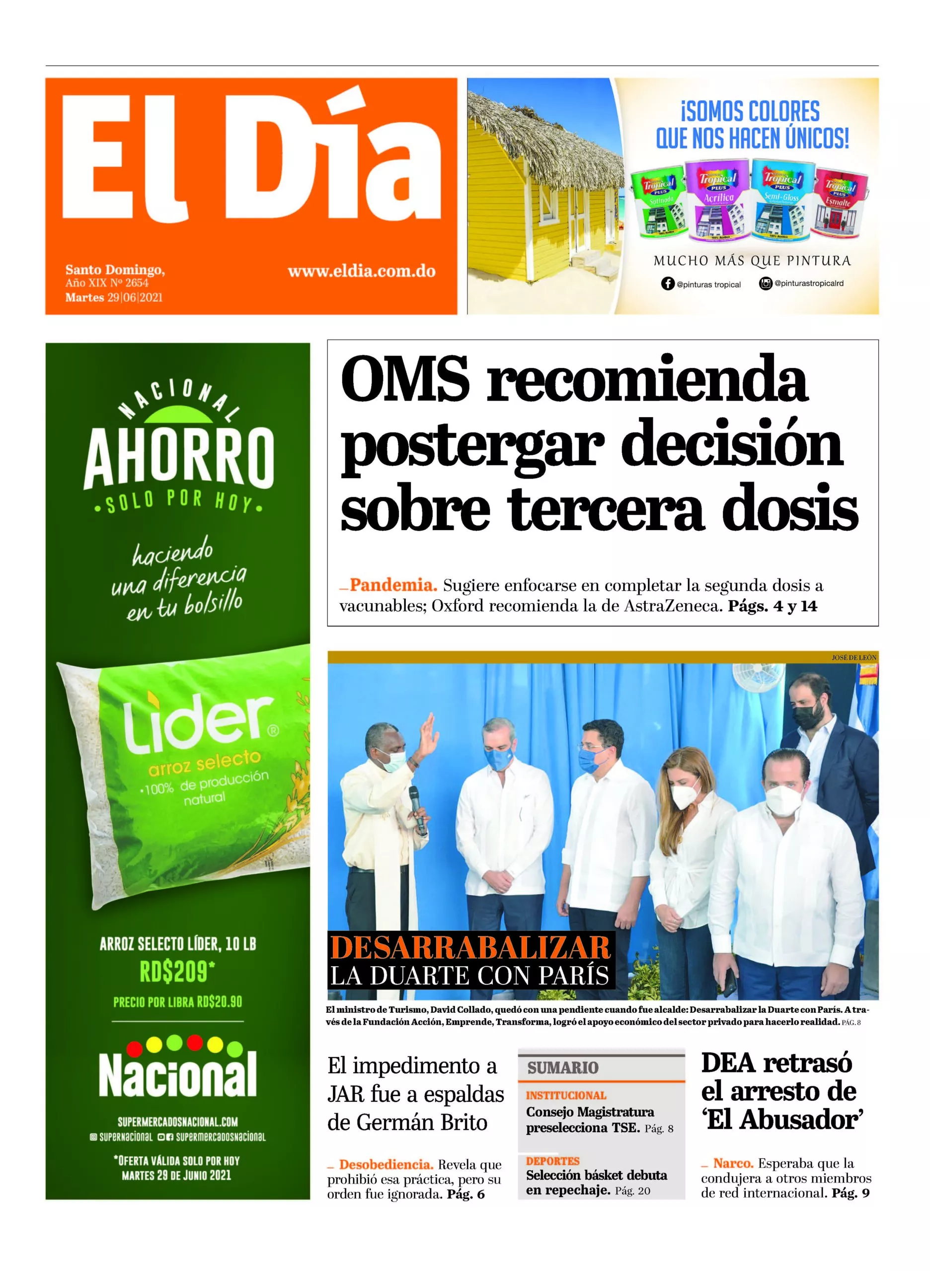 Portada impresa