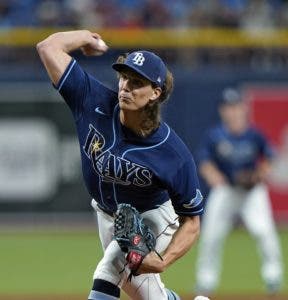 Rays: Tyler Glasnow sufre desgarre en el codo