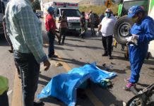 Hombre muere en accidente de tránsito registrado en carretera Puerto Plata-Cofresí