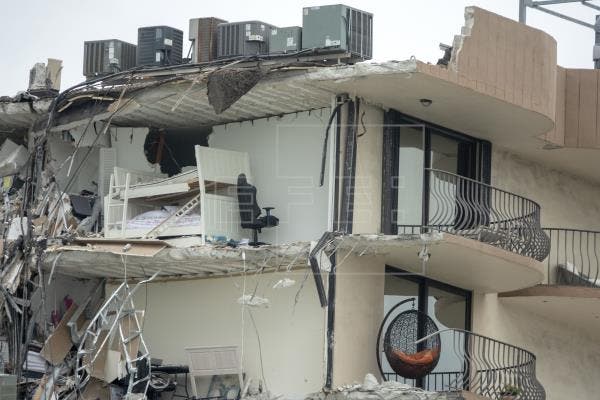 «No quedó nada», dicen asombrados supervivientes del derrumbe en Miami Beach