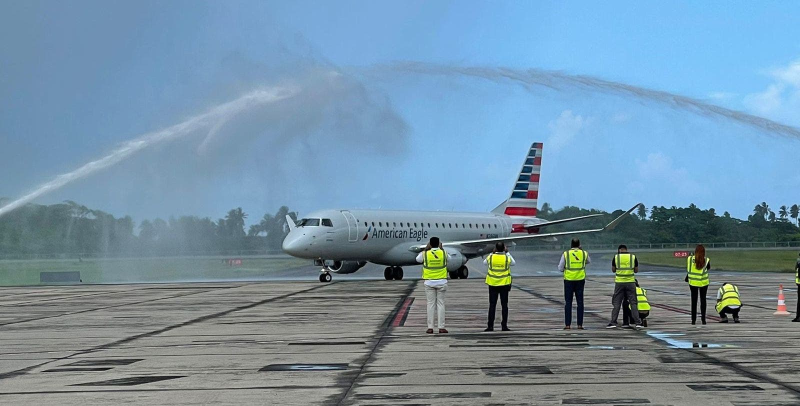 American Airlines inaugura nuevo vuelo entre Samaná y Charlotte