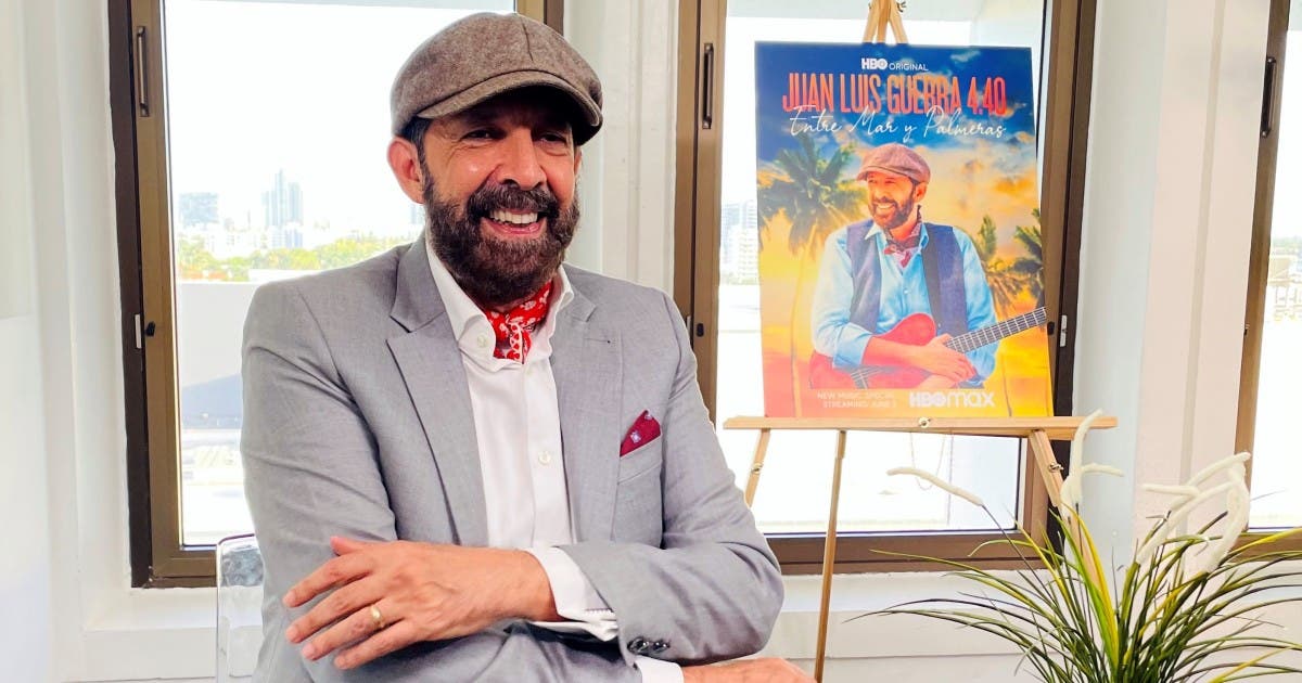 Juan Luis Guerra anuncia gira “Entre el Mar y las palmeras” y cinta animada