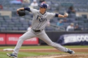 Yarbrough lanza 1er juego completo de Rays en 5 años y supera a los Yanquis