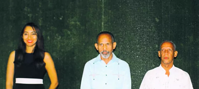 Parte de los organizadores, durante la rueda de prensa.