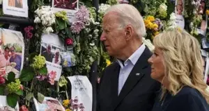 Joe Biden expresa apoyo a familias edificio  Miami