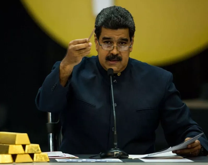 Nicolás Maduro alerta sobre robo de oro venezolano