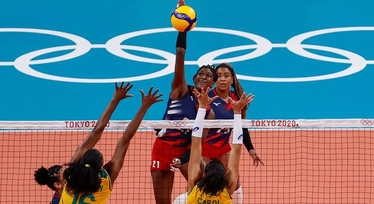 Brasil vence voli República Dominicana en épico duelo Tokio