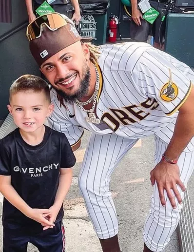 Fernando Tatis Jr. compartió con hijo de Freddie  Freeman