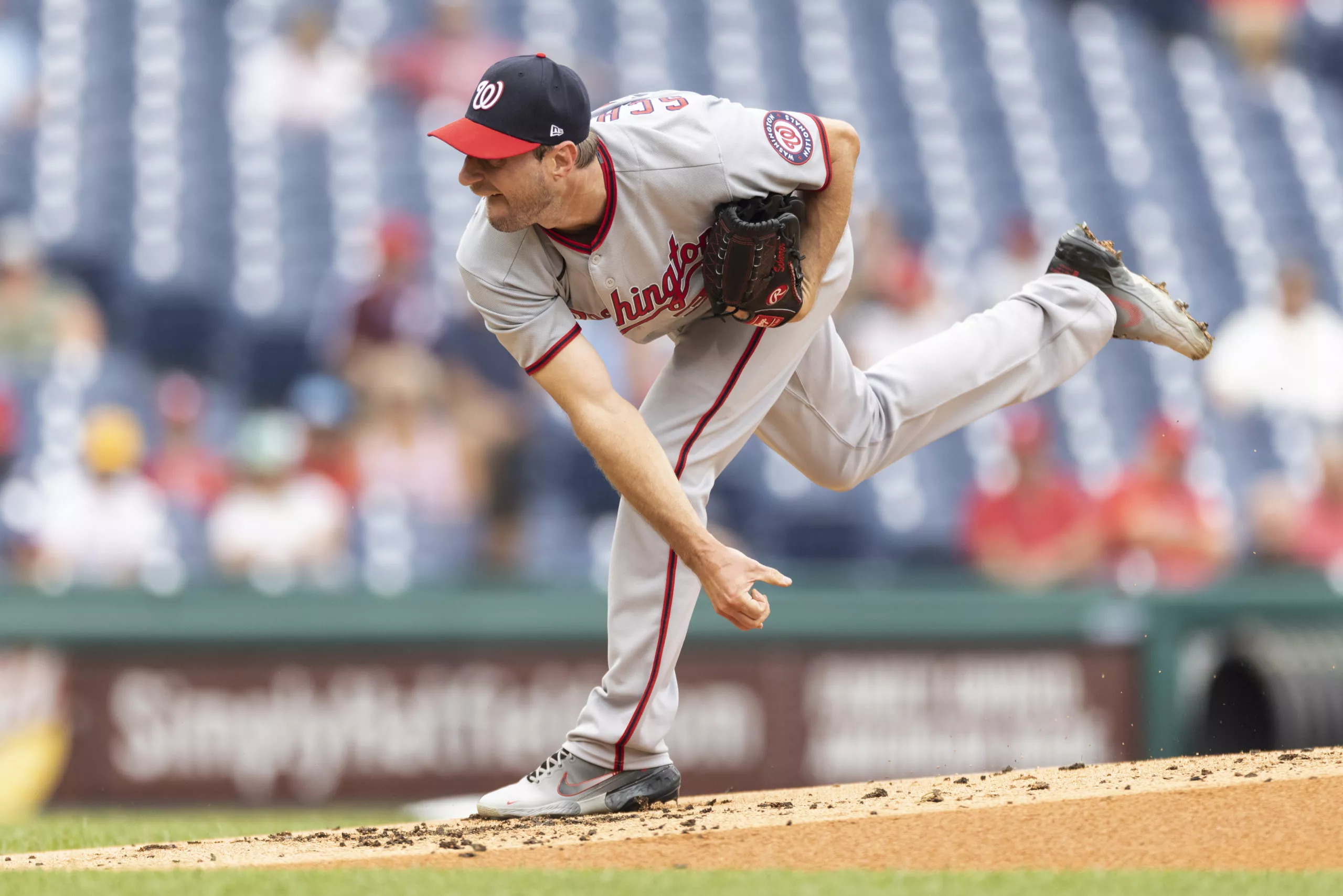 Max Scherzer brilla en la que pudo ser su última salida con los Nacionales