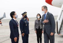 Felipe VI llega al Perú para asistir a la toma de mando de Pedro Castillo