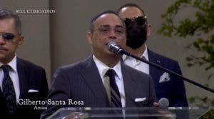 Gilberto Santa Rosa sobre El Caballo Mayor: «Fue para mí un gran amigo durante los años que yo comenzaba»