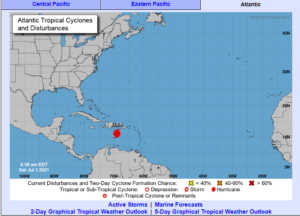 Huracán Elsa avanza hacia Haití y República Dominicana